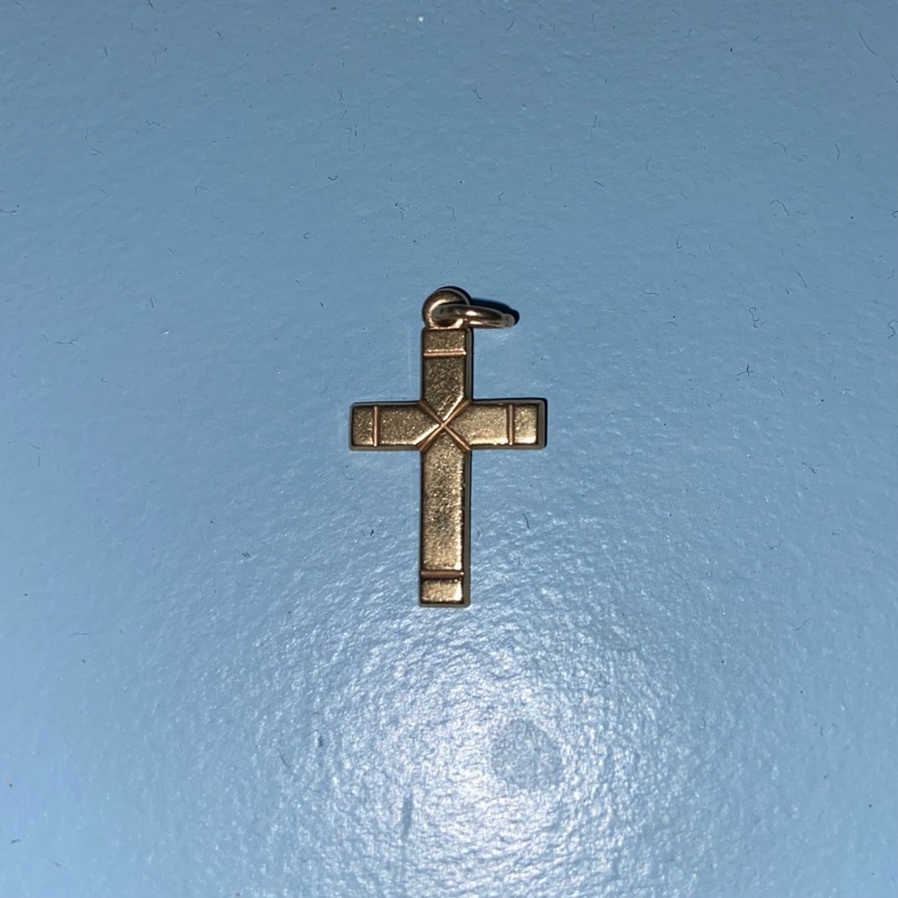 James Avery Gold Cross Pendant